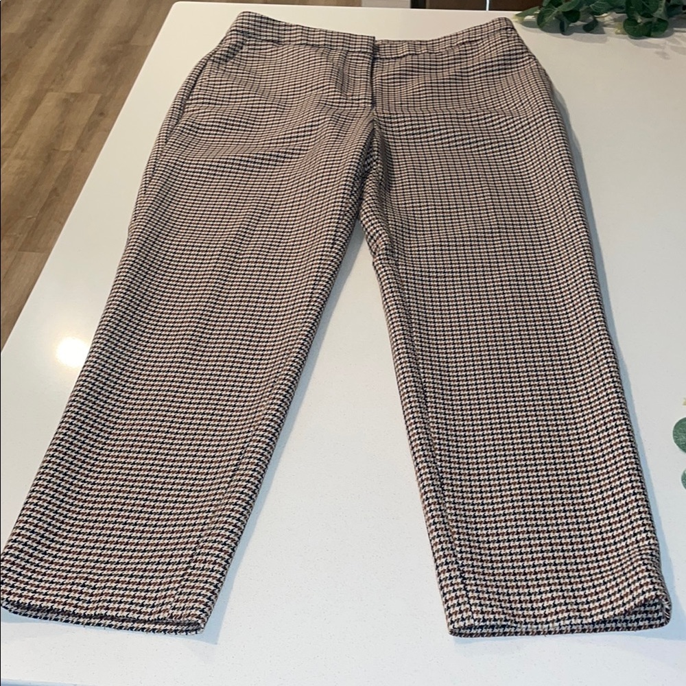 Chic Houndstooth Pants